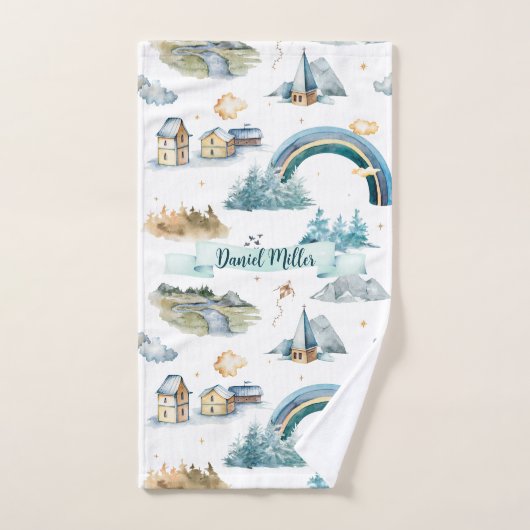 Lighthouse Lullabies Badhandtuch Set (Handtuch)