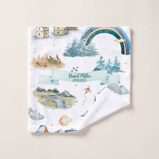 Lighthouse Lullabies Badhandtuch Set (Waschlappen)