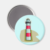 Lighthouse Magnet (Vorderseite/Rückseite)