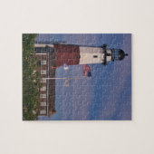 Lighthouse Montauk auf Long Island New York Puzzle (Horizontal)