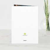 Lighthouse Muttertag Personalisierter Gruß Karte (Rückseite)