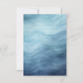 Lighthouse Nautical Beach Theme Brautparty Dankeskarte (Rückseite)