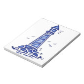 LIGHTHOUSE NOTIZBLOCK (Rotiert)