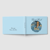 Lighthouse Ocean Waves Sommerurlaub Gästebuch (Voll)