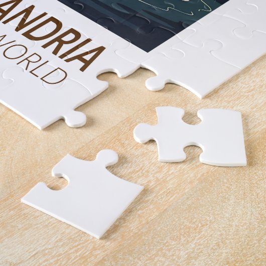 Lighthouse of Alexandria 7 Wonders of the World Puzzle (Seite)