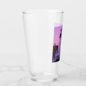 Lighthouse Pink Sky Glas (Rechts)