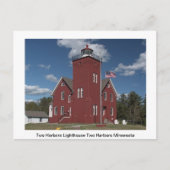 Lighthouse Post Card Postkarte (Vorderseite)