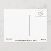 LIGHTHOUSE POSTCARD POSTKARTE (Rückseite)