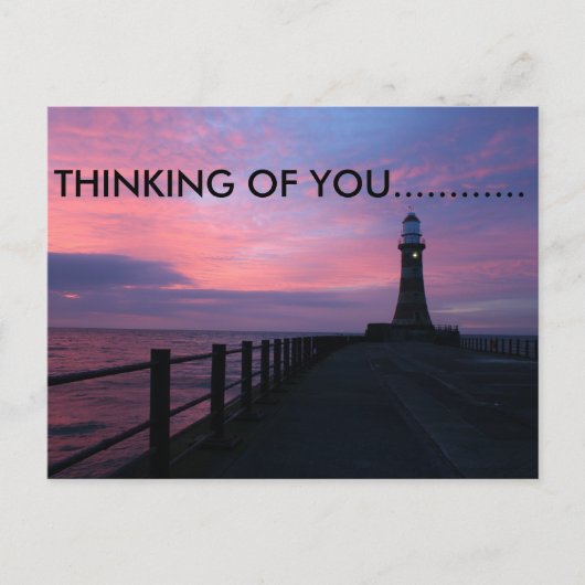 LIGHTHOUSE pOSTCARD Postkarte (Vorderseite)