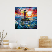 Lighthouse Poster (Küche)