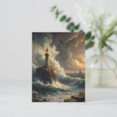 Lighthouse Postkarte (Stehend Vorderseite)