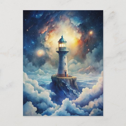 Lighthouse Postkarte (Vorderseite)