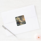 Lighthouse Quadratischer Aufkleber (Umschlag)