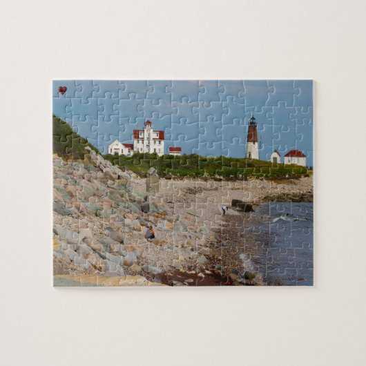 Lighthouse Rhode Island Puzzle (Horizontal)