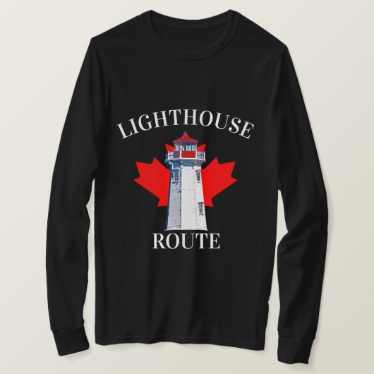 Lighthouse Route Peggy's cove Nova Scotia Shirt (Design vorne)
