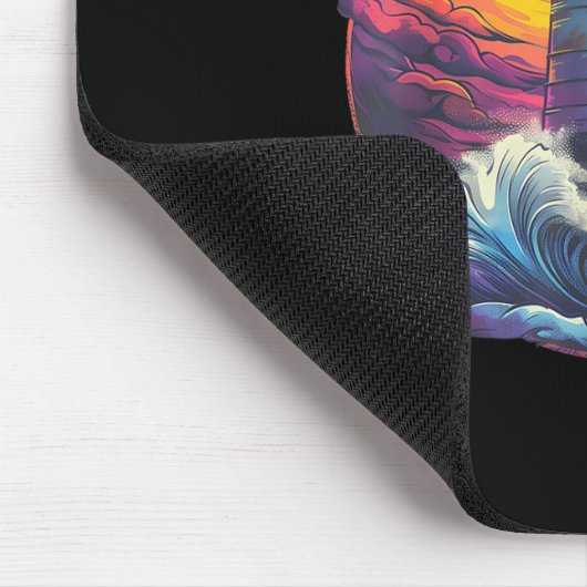 Lighthouse Sailing Sea Beach Boating Seaside House Mousepad (Ecke)