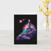 Lighthouse Sailing Sea Beach Bootshaus Karte (Gelbe Blume)