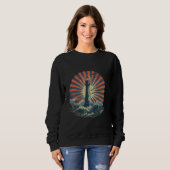 Lighthouse Sailing Sea Beach Bootshaus Sweatshirt (Vorne ganz)