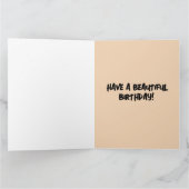 LIGHTHOUSE SEASIDE ART BIRTHDAY Grußkarte Karte (Innenseite)