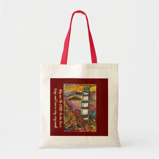 Lighthouse Shopper Tote Tragetasche (Vorne)