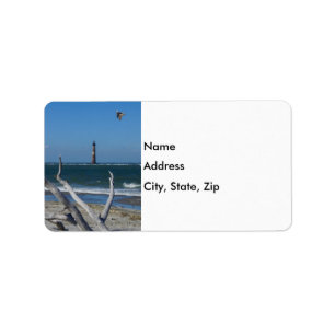 Lighthouse Sightseeing Adressaufkleber