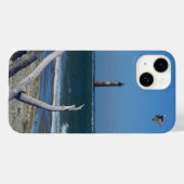 Lighthouse Sightseeing iPhone Case (Rückseite (Horizontal))
