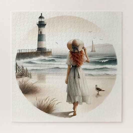 Lighthouse-Spaziergang Puzzle (Vertikal)