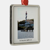 Lighthouse St. Augustine Ornament Aus Metall (Rechts)