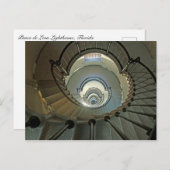 Lighthouse Stairs #2 Postkarte (Vorne/Hinten)