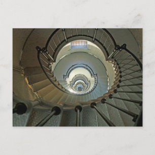 Lighthouse Stairs #2 Postkarte