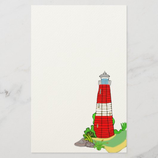 Lighthouse Stationery Briefpapier (Vorderseite)