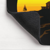 Lighthouse Sundown Mousepad (Ecke)