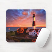 lighthouse sunrise mousepad (Mit Mouse)