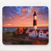 lighthouse sunrise mousepad (Vorne)