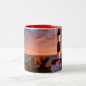 Lighthouse sunrise mug zweifarbige tasse (Mittel)