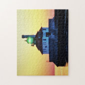 Lighthouse Sunset Duluth Minnesota Puzzle (Vertikal)