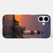 Lighthouse Sunset Ocean View Phone Case (Rückseite (Horizontal))