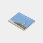 Lighthouse Theme Coastal Sticky Notepad Post-it Klebezettel (angewinkelt)