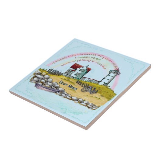 Lighthouse Timing Fliese (Seite)