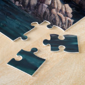 Lighthouse Tropical Island Palm Trees Puzzle (Seite)