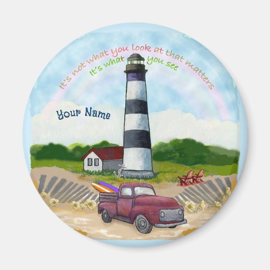 Lighthouse Truck Choice Magnet (Vorne)