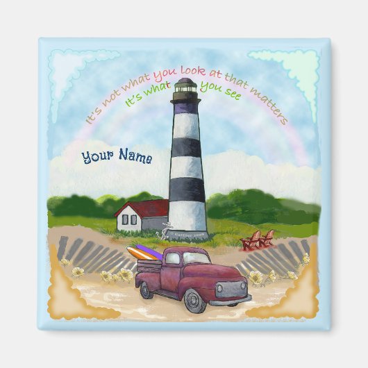 Lighthouse Truck Choice Magnet (Vorne)