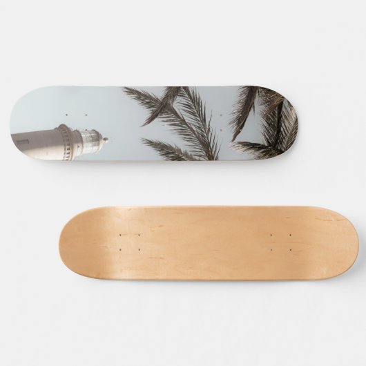 Lighthouse und Palms #1 #wall #art Skateboard (Horizontal)