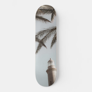 Lighthouse und Palms #1 #wall #art Skateboard