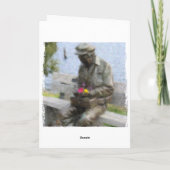 "Lighthouse" Victoria, BC Grußkarte Karte (Rückseite)