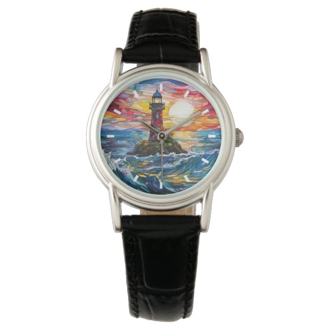 Lighthouse Watch Armbanduhr (Vorderseite)