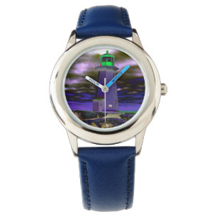 Lighthouse Watch Peggy's Cove Lighthouse Route Armbanduhr