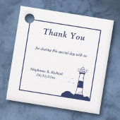 Lighthouse Wedding Vielen Dank Geschenkanhänger