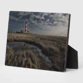 Lighthouse Westerhever Fotoplatte (Seite)