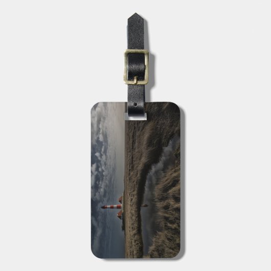 Lighthouse Westerhever Gepäckanhänger (Vorderseite vertikal)